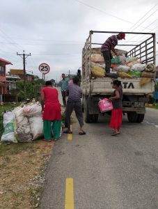 घरदैलो फोहर संकलन कार्य
